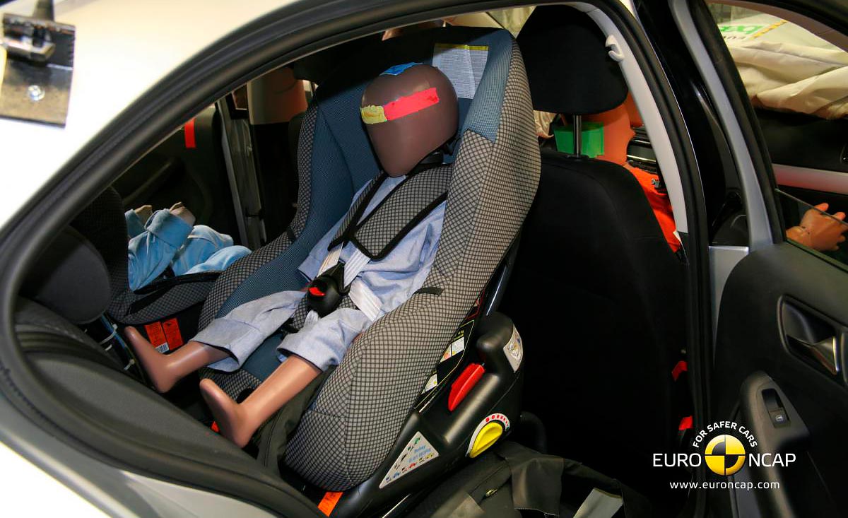EuroNCAP - carseat crash test