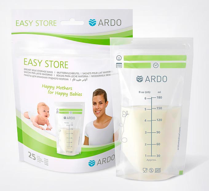 Ardo Easy Store - пакеты для грудного молока