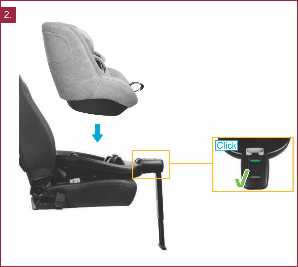 Инструкция к Maxi-Cosi Beryl Установка кресла