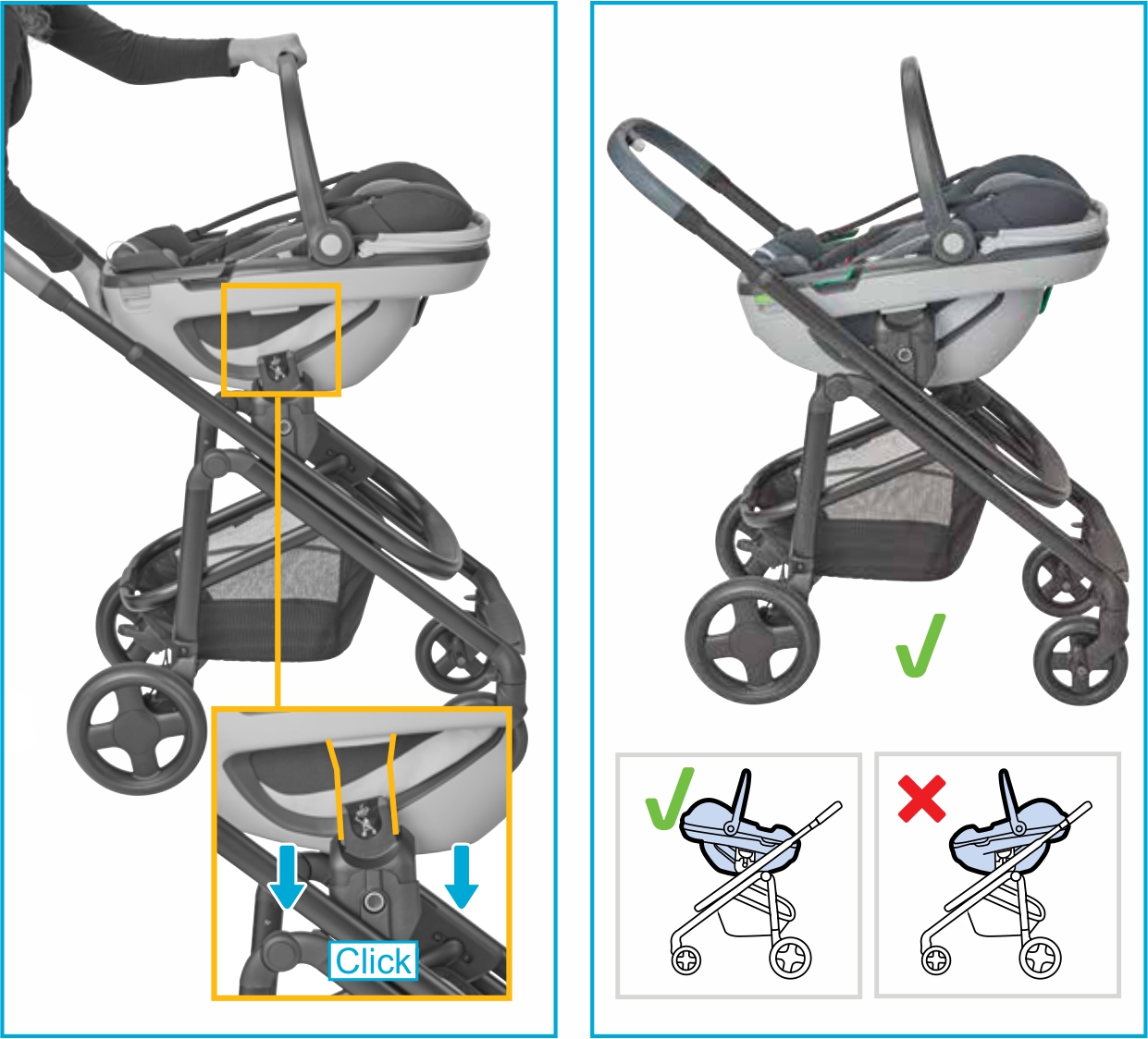 Инструкция к Maxi-Cosi Coral 360 Прогулочная детская коляска и автокресло