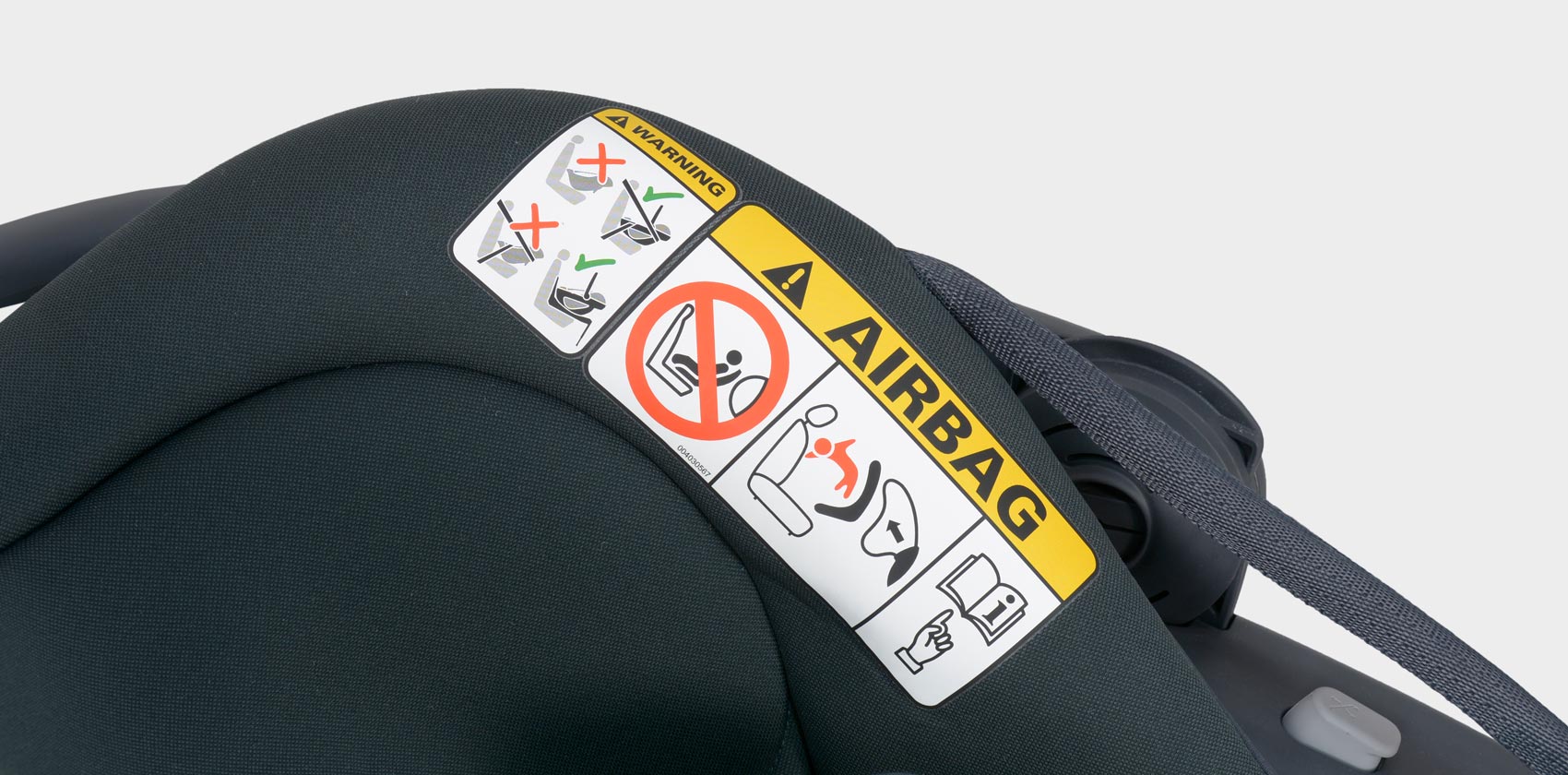 Maxi-Cosi Coral 360 предупреждение Airbag