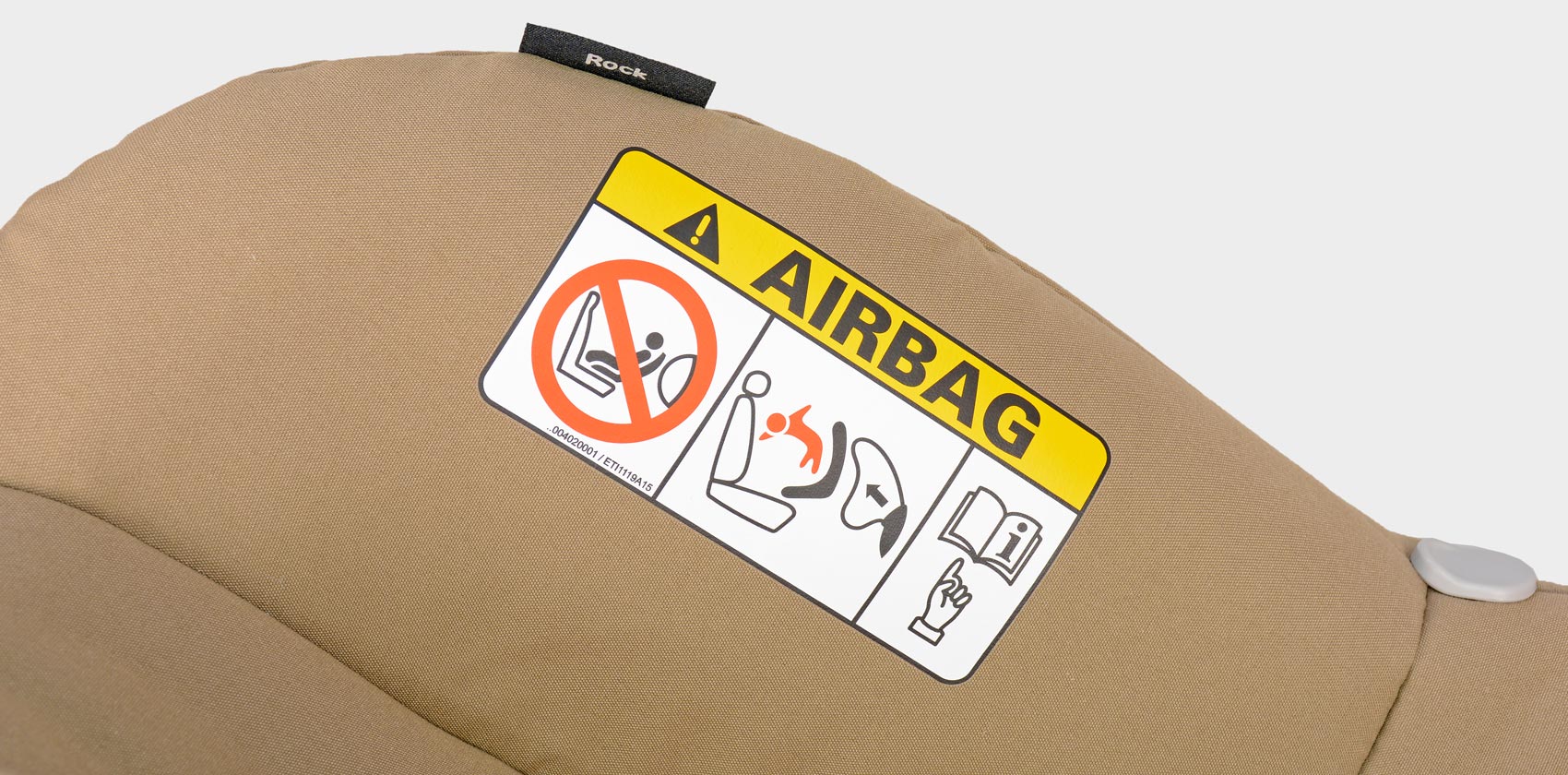 Maxi-Cosi Rock Air Bag - отключите подушку безопасности