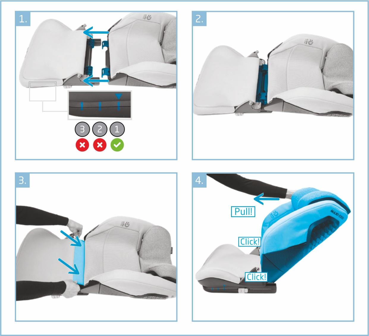 Инструкция к Maxi-Cosi RodiFix Pro i-Size Сборка автокресла