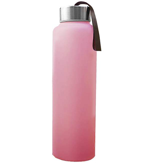 Бутылка для воды EveryDay Baby с силиконовым покрытием розовый