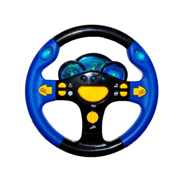 Электронный руль Joy Toy «Я тоже рулю» 3+ синий